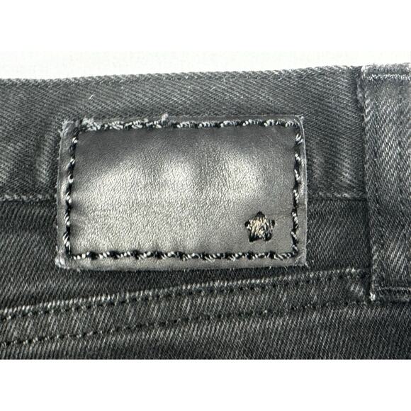 John Varvatos USA Men's Bowery Slim Straight Black Denim Jeans - Size 36 (34x32) - Picture 3 of 7